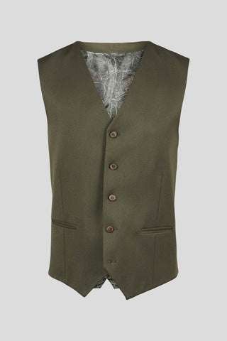 PRESTIGE grønt three-piece jakkesæt - SUIT CLUB