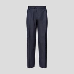 HERITAGE marineblaue Anzughosen mit Nadelstreifen