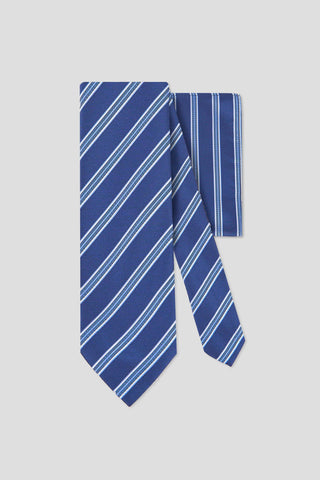 Accessory-pack (Blå & hvid stribet) - SUIT CLUB
