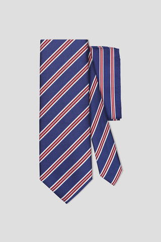 Accessory-pack (Navy & rødt stribet) - SUIT CLUB
