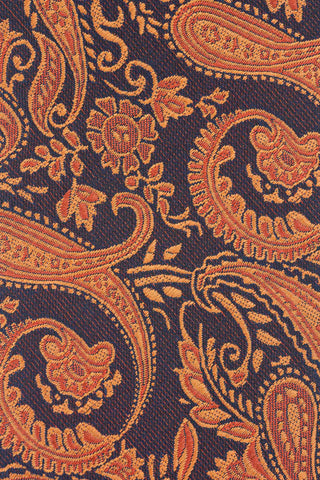 Accessory-pack (Orange paisley) tæt på af farver - SUIT CLUB