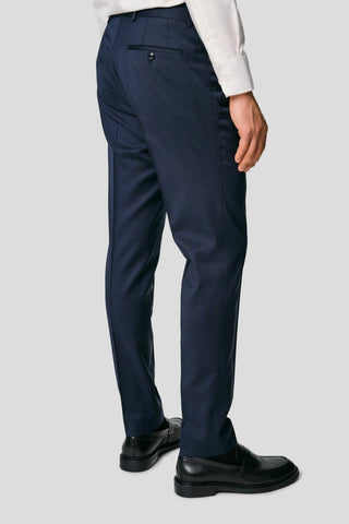 EXCLUSIVE navy jakkesæt med tern EXCLUSIVE