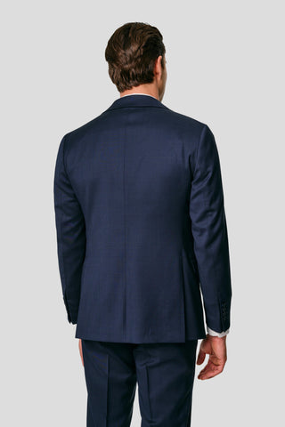 EXCLUSIVE navy jakkesæt med tern EXCLUSIVE