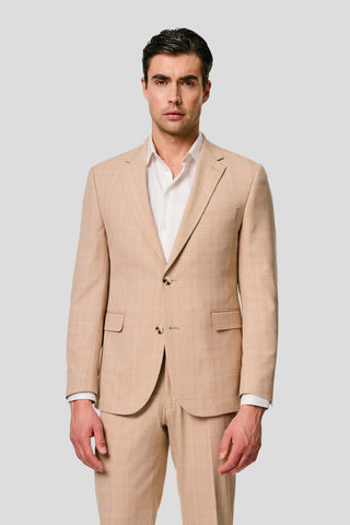 PRESTIGE sand blazer med tern