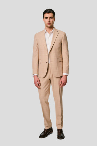 PRESTIGE sand blazer med tern