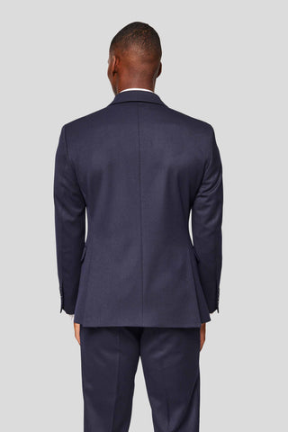 PRESTIGE navy dobbeltradet blazer - SUIT CLUB