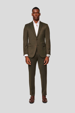 PRESTIGE grønne habitbukser - SUIT CLUB