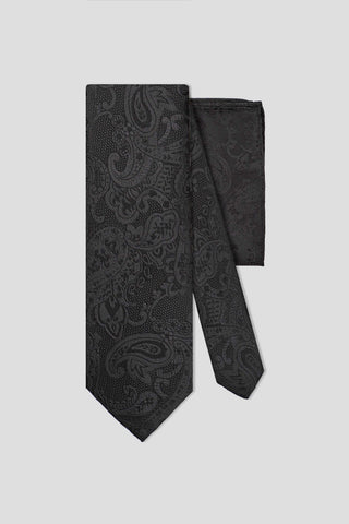 Accessory-pack (Sort paisley) - SUIT CLUB