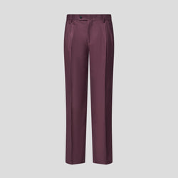 PRESTIGE bordeaux Leinenanzughosen