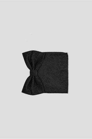 Accessory-pack (Sort paisley butterfly) - SUIT CLUB