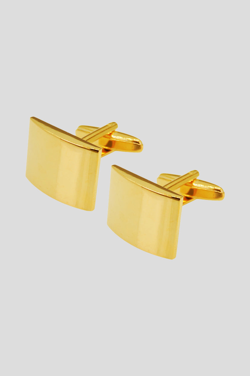 Guld manchetknapper PVD