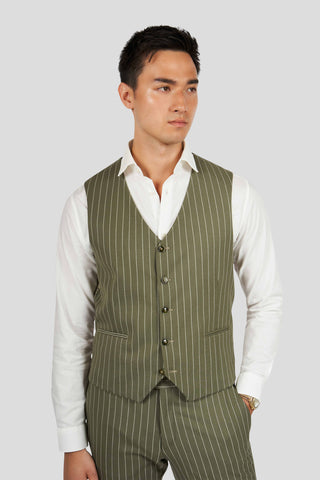 Cape Town khaki vest - SUIT CLUB