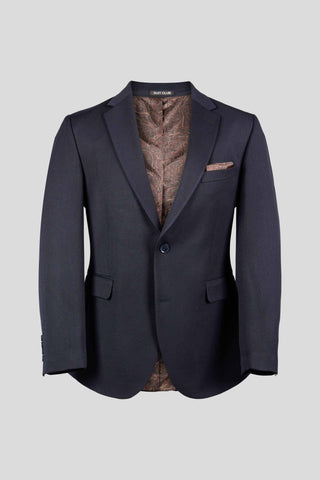 PRESTIGE navy three-piece jakkesæt - SUIT CLUB