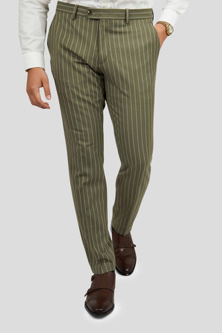 Cape Town khaki three-piece jakkesæt - SUIT CLUB