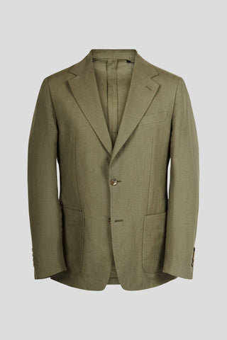 Casablanca khaki hør blazer - SUIT CLUB