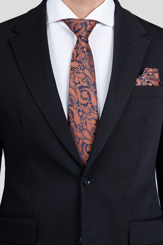 Accessory-pack (Orange paisley) - SUIT CLUB