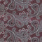 Bordeaux Paisley Seideneinstecktuch
