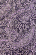 Lavendel paisley silkelommeklud
