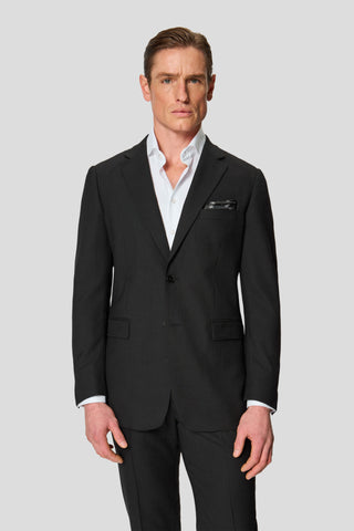PREMIUM sort blazer med sildeben MBO