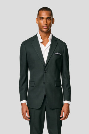 PRESTIGE grüner Blazer mit Karomuster