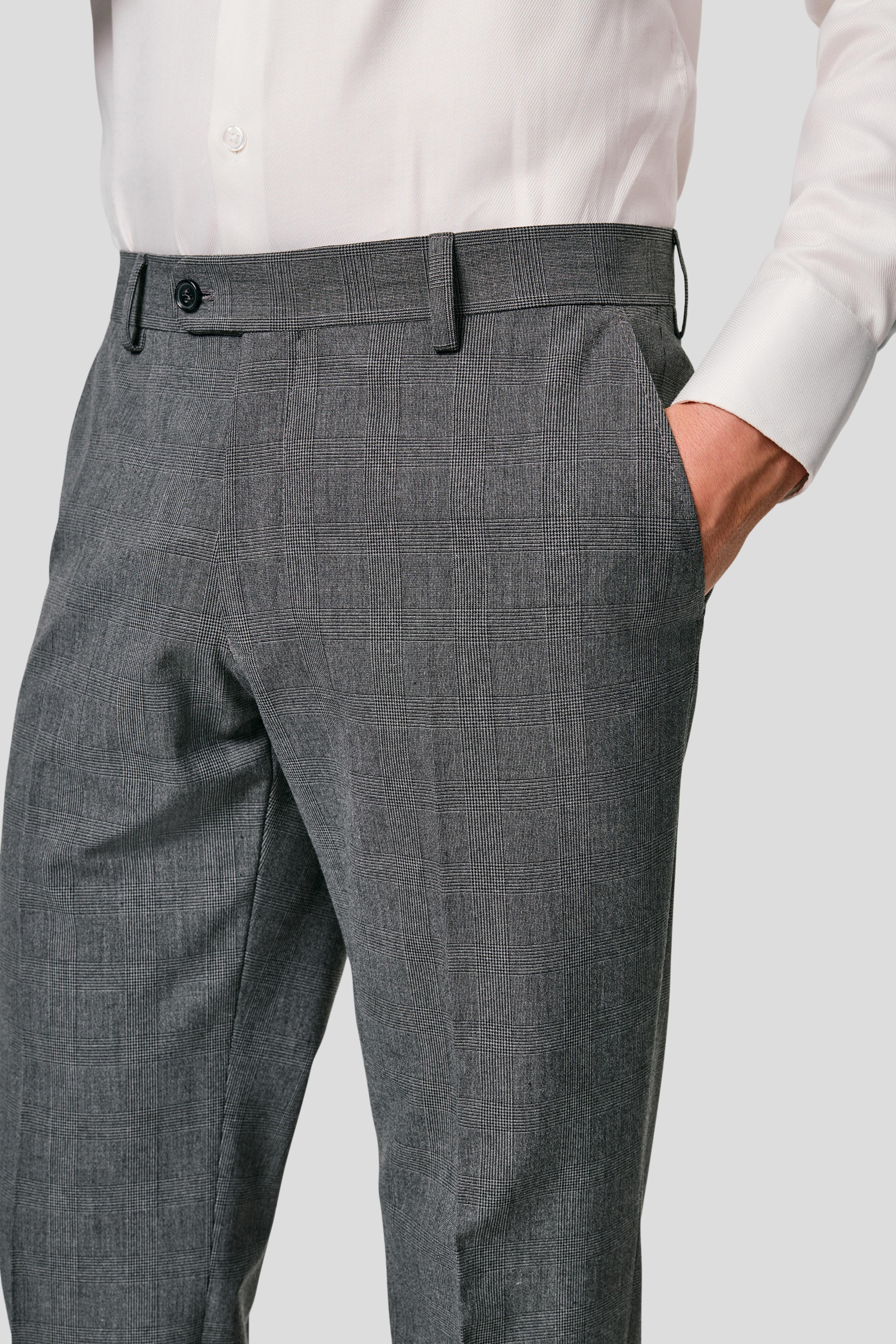 PRESTIGE gråt dobbeltradet jakkesæt tern PRESTIGE