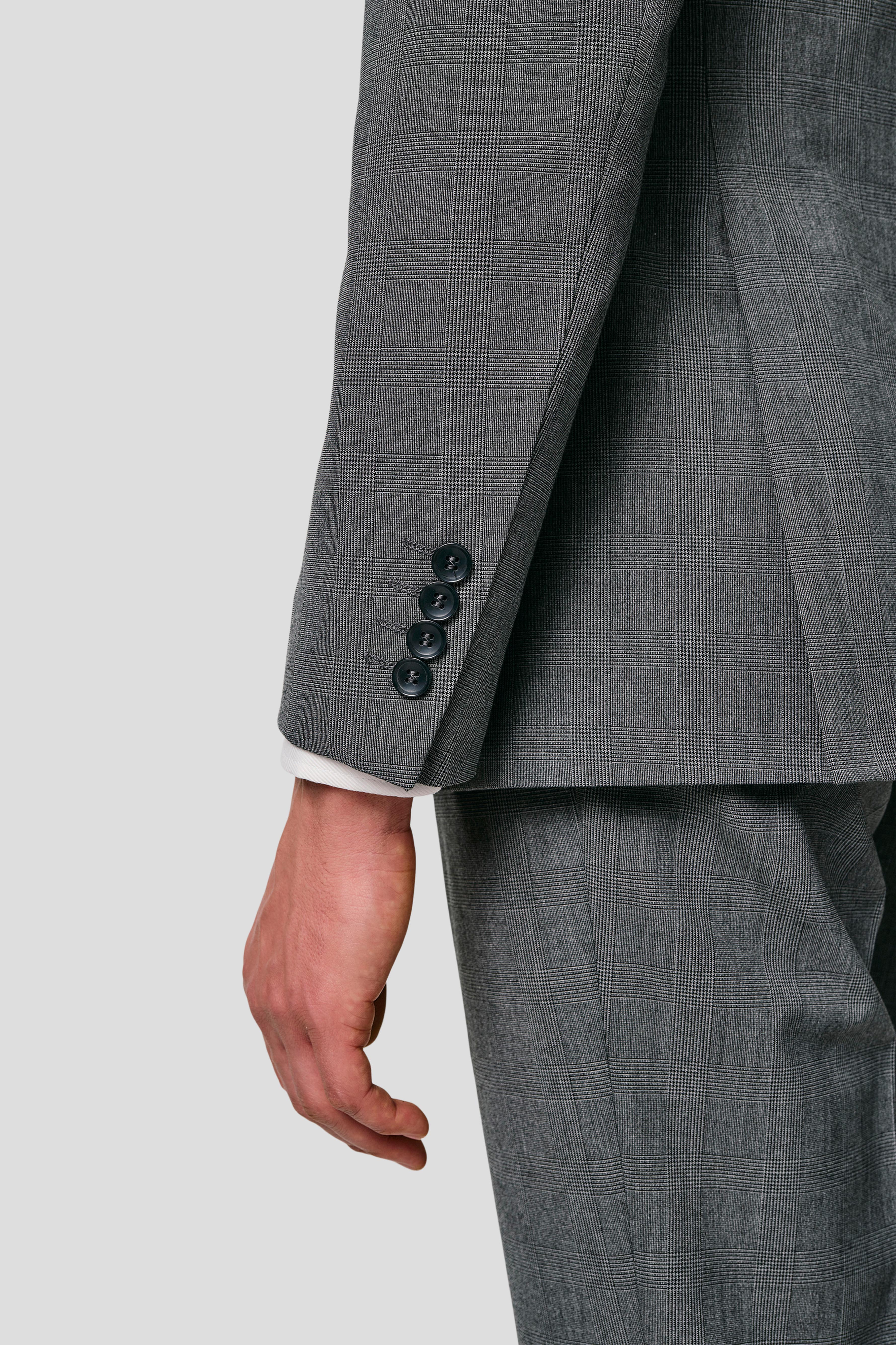 PRESTIGE gråt dobbeltradet jakkesæt tern PRESTIGE