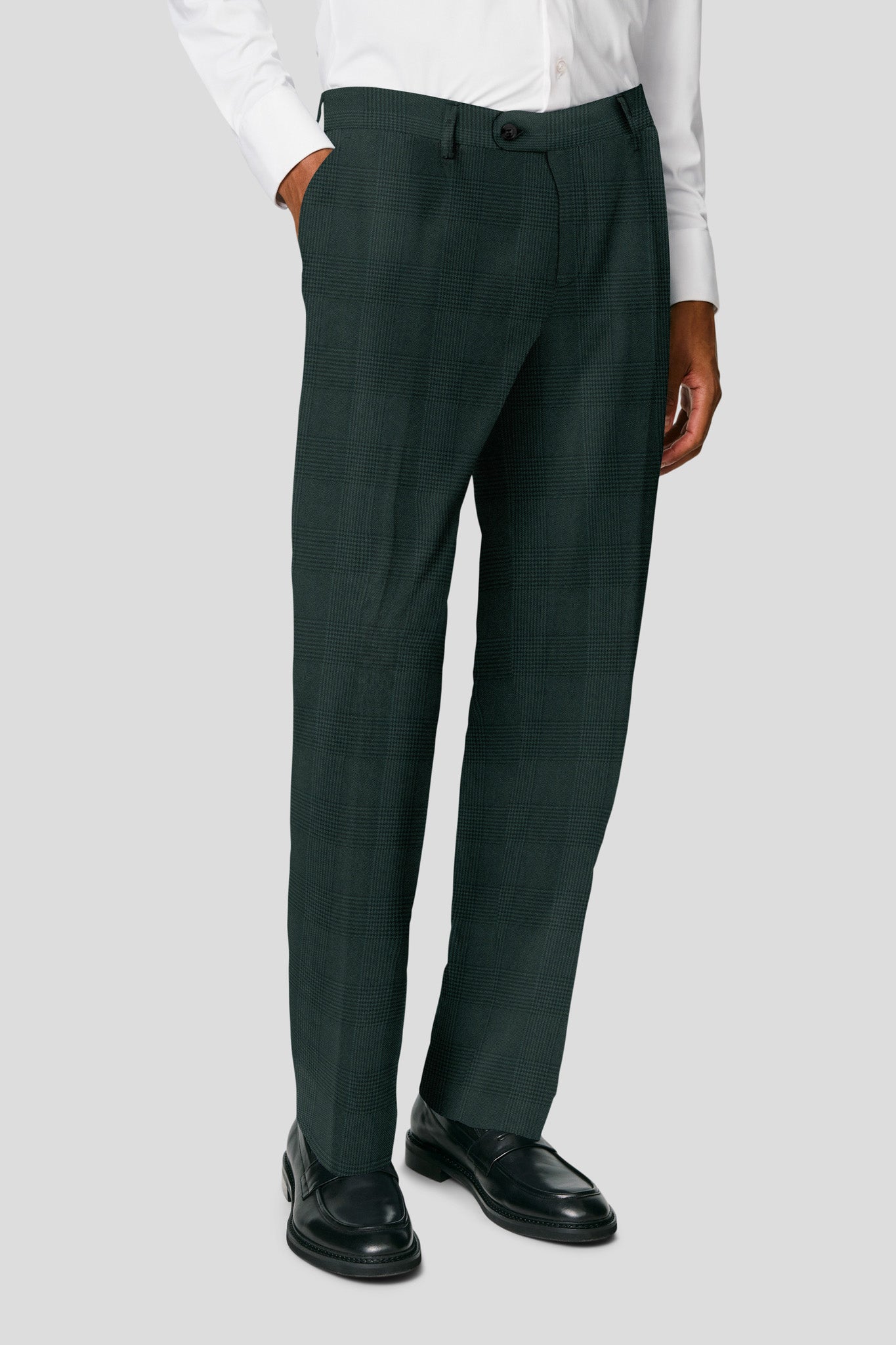 PRESTIGE grønne habitbukser med tern MBO