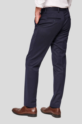 PRESTIGE navy three-piece jakkesæt - SUIT CLUB