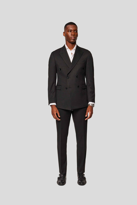 PRESTIGE sort dobbeltradet blazer MBO