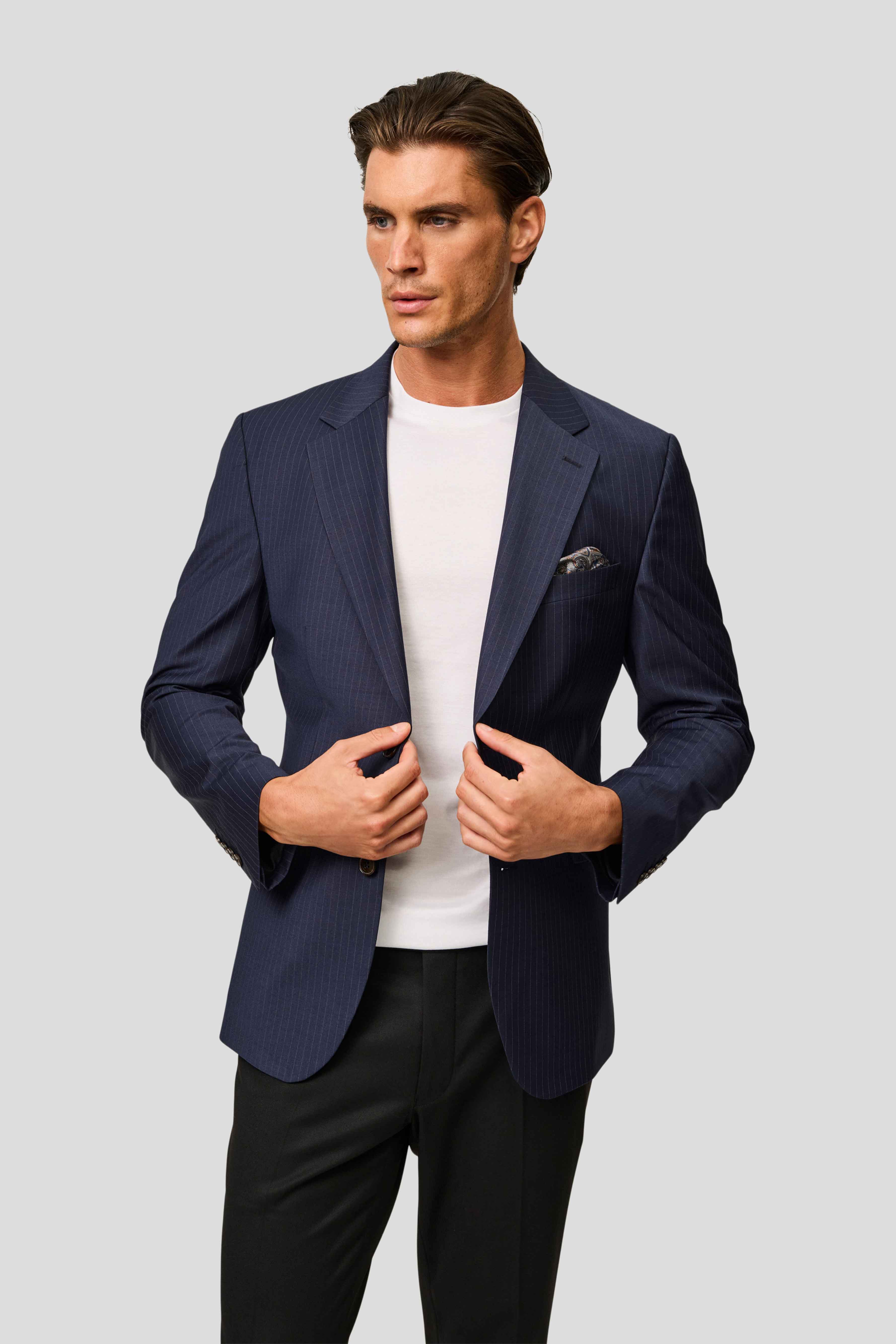 Hvid T-shirt SUIT CLUB