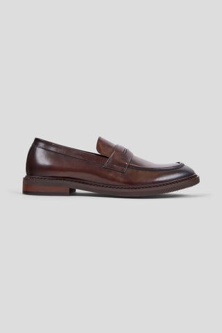 Brun loafer