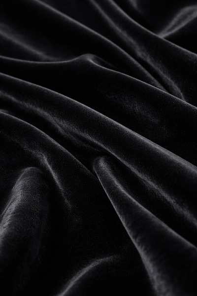 PREMIUM sort velour smoking jakkesæt