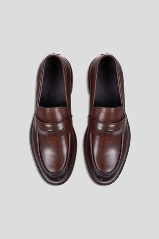 Brun loafer