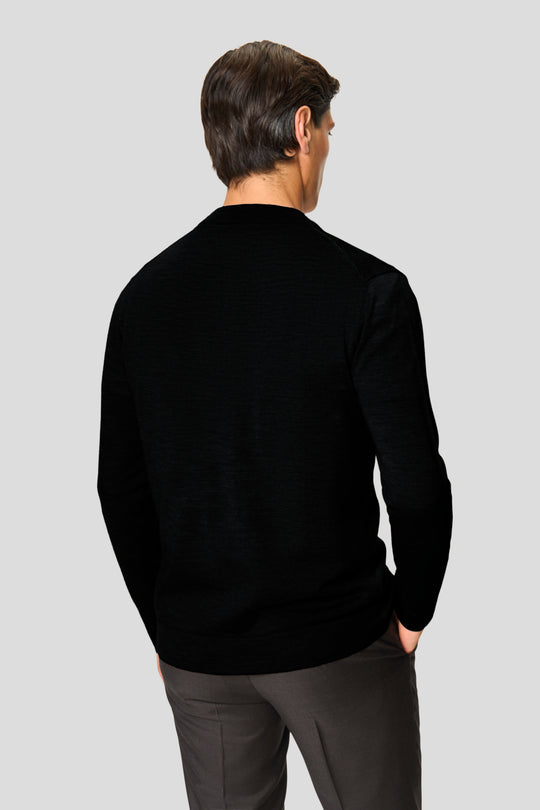 Sort merino cardigan