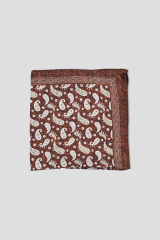 Rød paisley bandana - SUIT CLUB