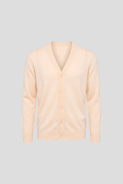 Cremefarbener Cardigan
