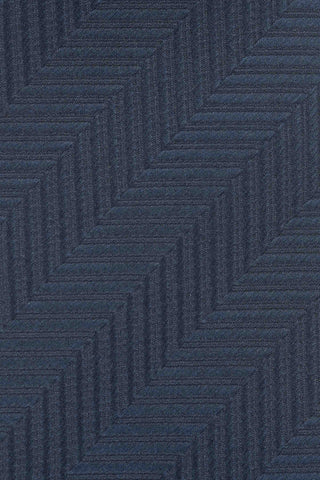 Marinblå fickruta med mönster
