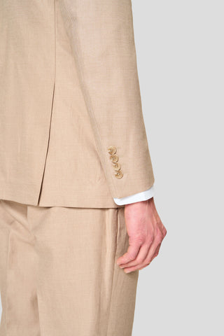 PRESTIGE sand hørjakkesæt