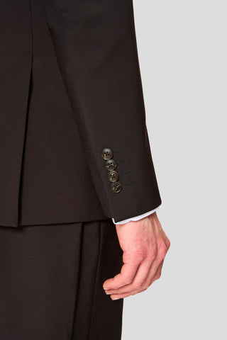 PREMIUM brunt three-piece jakkesæt