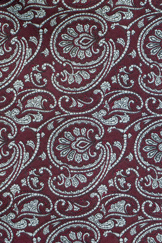 Accessory-pack (Bordeaux & hvid paisley)