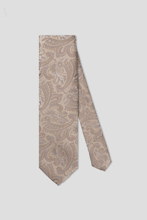 Champagner-Paisley-Krawatte